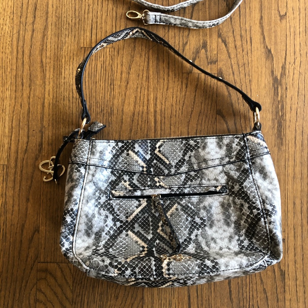 Jessica Simpson Crocodile print purse crossbody